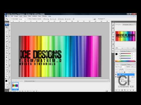 Photoshop CS3 / CS4: How to animated banner MySpace