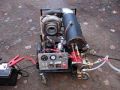 homemade st-50 jet engine test #2 on liquid fuel (diesel).AVI
