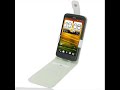 Click here to watch this video PDair Leather Case for HTC One X S720e/HTC One XL 4G - Flip Top Type (White)