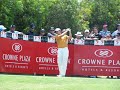 Aaron Baddeley tee shot 14th hole Australian Open