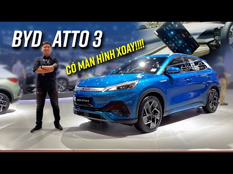 Đối thủ MG ZS, Corolla Cross khi về Việt Nam và chắp bút bởi cựu Audi chính là BYD ATTO 3!!!