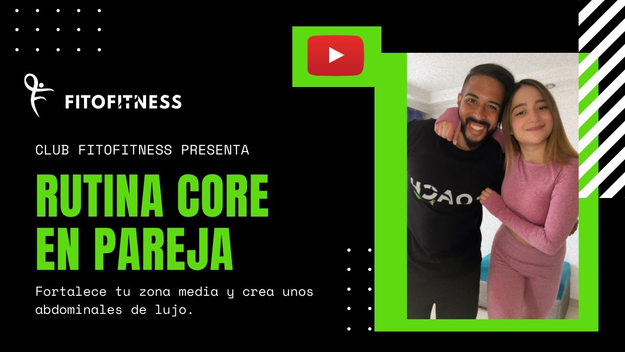 Rutina core en pareja  HogarTv fito fitness