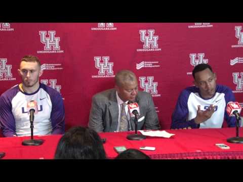 Video: Press Conference Following LSU's Loss To Houston