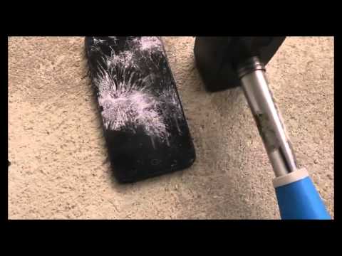 Apple iPhone 5 Review - Hammer Drop Test
