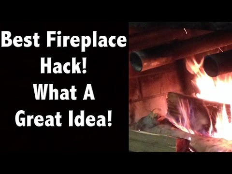 how to get more heat from gas fireplace