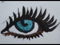 How to apply fake/false eye lashes tutorial  *the easy way*