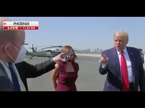 Trump LOSES IT on reporter in unhinged episode