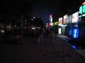 Wuchang, une rue, la nuit