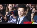 TAYLOR LAUTNER at  The Twilight Saga: NEW MOON LA Premiere November 16, 2009