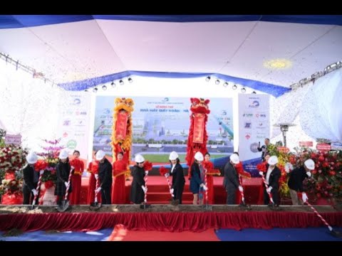 HHP - Lễ động thổ nhà máy giấy Hoàng Hà 31/12/2020