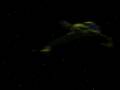 Klingon Bird of Prey Decloaking 2