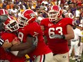 AJ Green TD catch with just over 1 minute to go in the game vs. LSU. Green flagged for excessive celebration - 