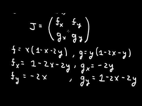 how to calculate jacobian matrix