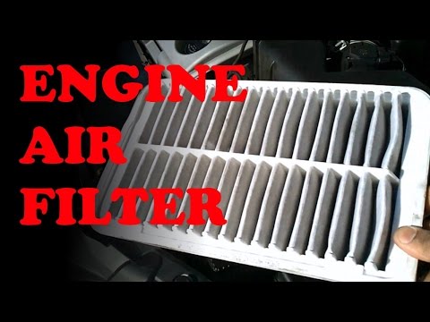 Engine Air Filter Change – Lexus ES