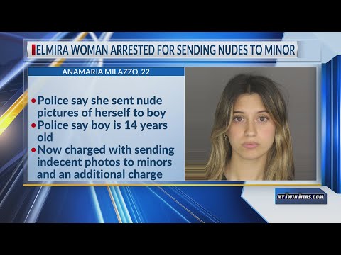 Elmira, New York’s Anamaria Milazzo arrested for photos she sent to boy