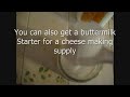 Click here to watch this video How To Make Buttermilk
