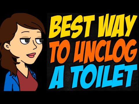 how to unclog a toilet if a snake doesn't work