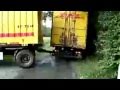 DHL LKW - Anhänger rangieren und Schrotten.✉