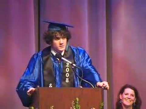 Favorite - This kid from East Jessamine High School gives a hilarious graduation speech complete with Southland knocks and off-color jokes.