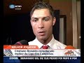 Cristiano Ronaldo interview 30/08/2008 Cristiano Ronaldo interview 30/08/2008