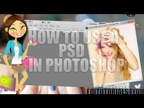 how to apply psd