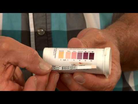 how to test for a ketone