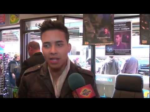 Entrevista a Prince Royce Durante Filmacion de Aut&oacute;grafos Del Nuevo Album Phase II -