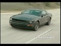 Video of Bullitt on track, flying over hills in San Francisco, tire smoking in parking lot etc.