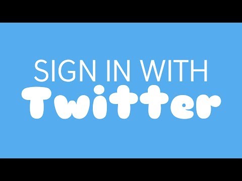 how to sign in with twitter