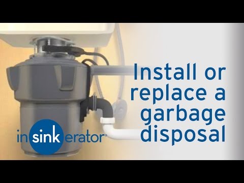 how to open in sink erator