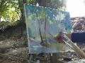 Oil Painting Outdoor in 1 Hour