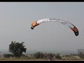 Fourteen years old fly a paratrike