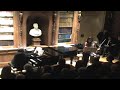 marina comparato sings brahms' lied with jeffrey tate at piano. live recording in napoli, palazzo torella, march 2006