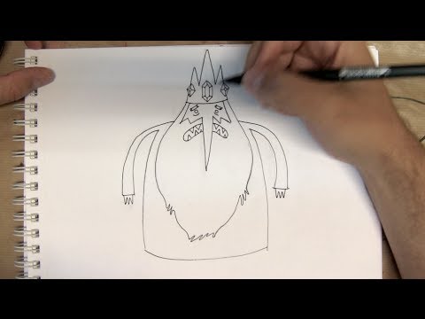 how to draw ice king