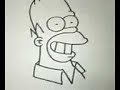 How to draw Homer Simpson