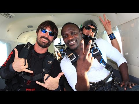 sky dive - With Skydive Dubai being the world wide leader in first time skydiving experiences and fun jumps, celebrities flock to our star studded drop zone. Watch Akon...