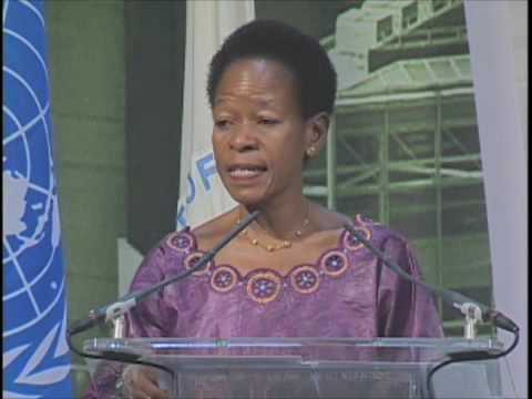 World Habitat Day 2009: Dr. Anna Tibaijuka