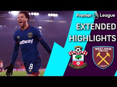 Video: Southampton v. West Ham | PREMIER LEAGUE EXTENDED HIGHLIGHTS | 12/27/18 | NBC Sports
