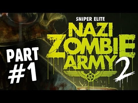 Sniper Elite Nazi Zombie Army 2 - Walkthrough Part 1 - HAPPY HALLOWEEN