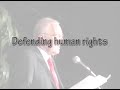 President Vaclav Klaus - Climate change & freedom
