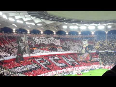 HD Coregrafie 3D Dinamo Steaua 1-1 17 aprilie 2014