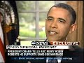 Click here to watch this video President Obama Affirms His Support for Same Sex Marriage (Official) [HD]
