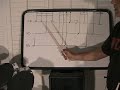 Drum Lesson 8a: Linear Beat #1