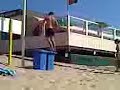 Sander Baltus - Back Flip on the beach Sander Baltus - Back Flip on the beach