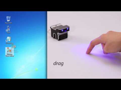 evoMouse optische Multi Touch Laser Maus für Notebooks und PCs