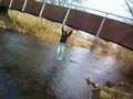 Brücke klettern