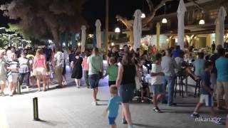 Evening walk by the sea in Nikiti, Sithonia