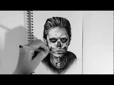 how to draw evan peters