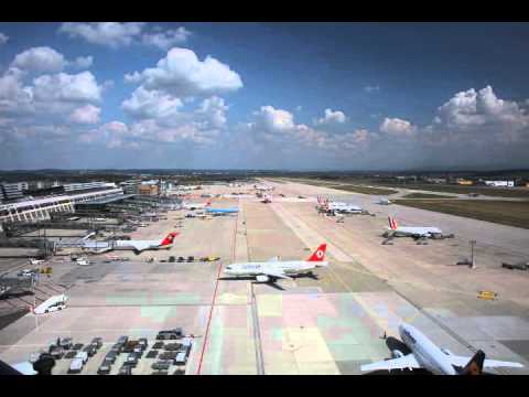 Flughafen Stuttgart - Timelapse