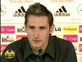 Miroslav Klose Interview